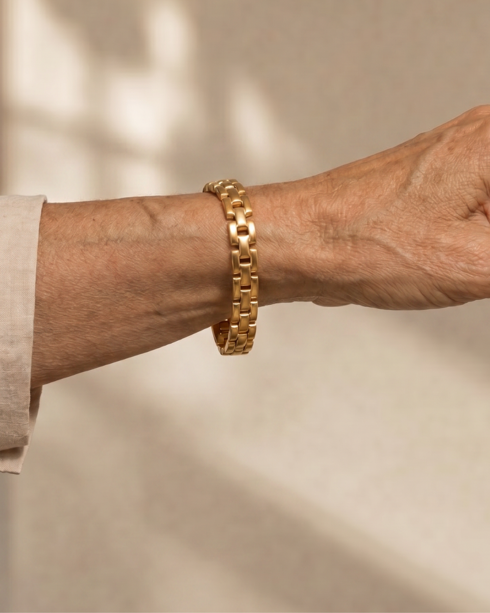 Vios | Double Row Link Chain Bracelet 1