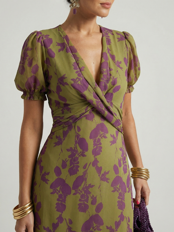 Virel | Relaxed Floral Midi Dress 2