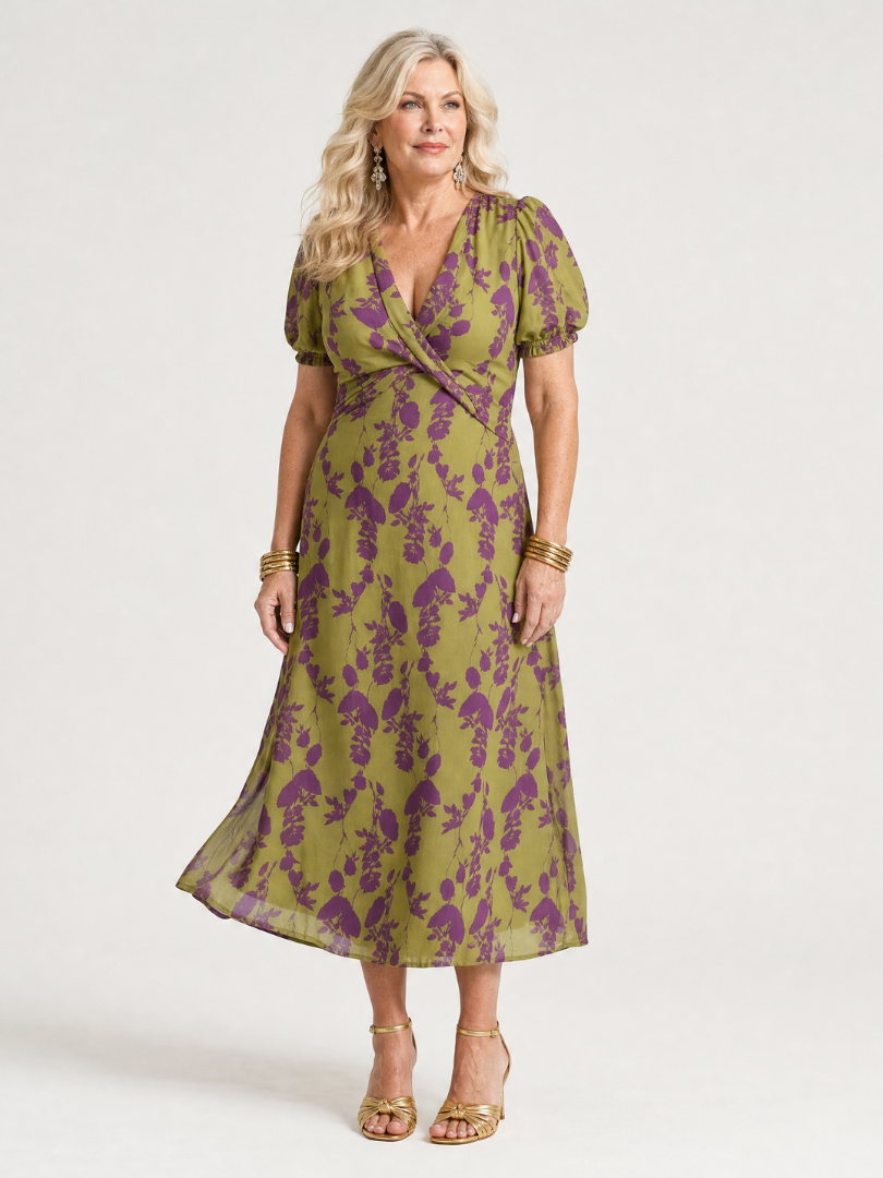 Virel | Relaxed Floral Midi Dress 5