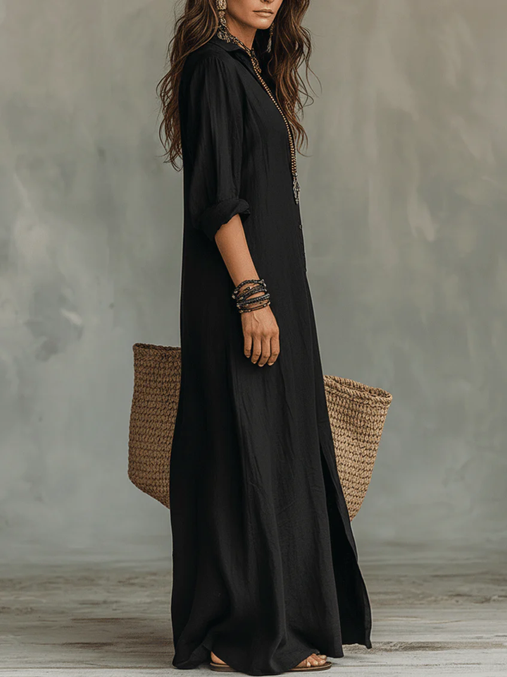 WILLOW | Effortless Maxi Dress Flattering Silhouette Versatile Daily Wear 1