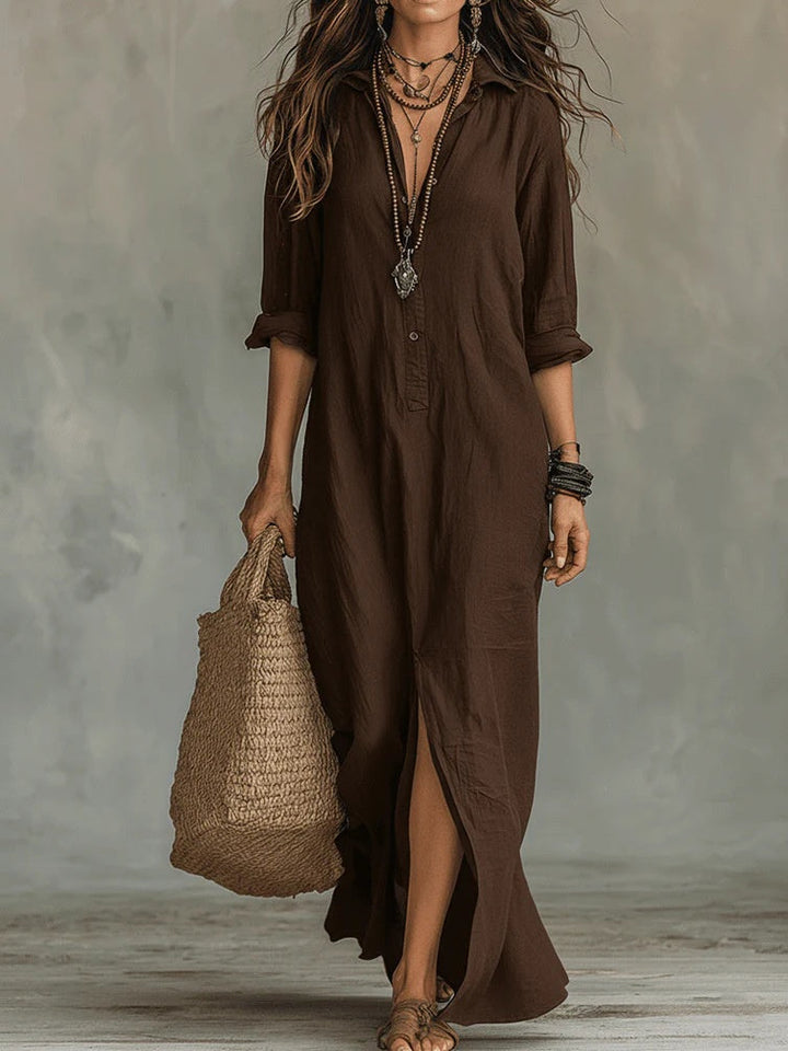 WILLOW | Effortless Maxi Dress Flattering Silhouette Versatile Daily Wear 10