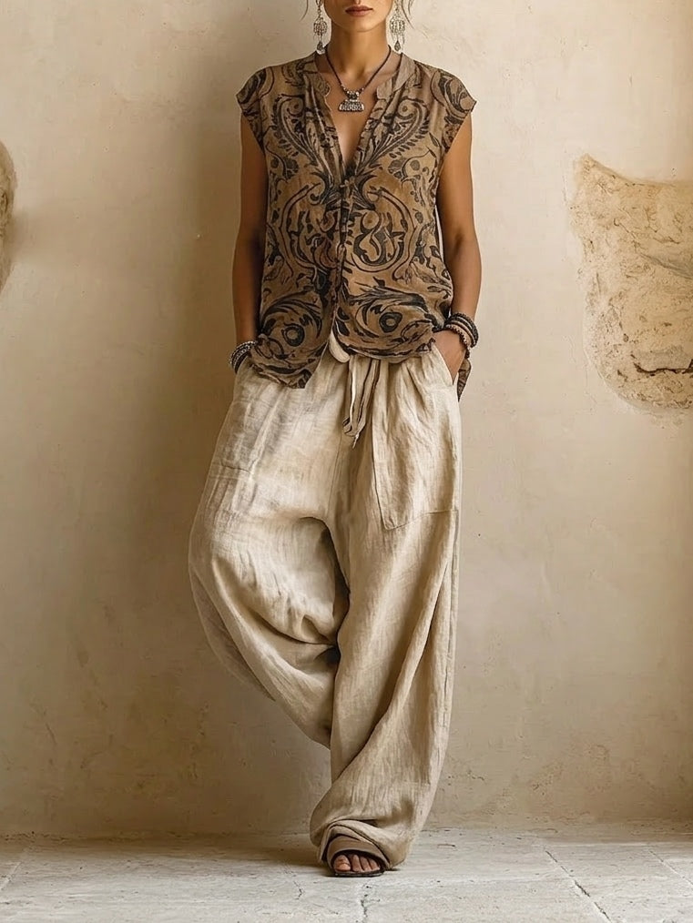 Wanderlight 3-Piece Linen Set 1