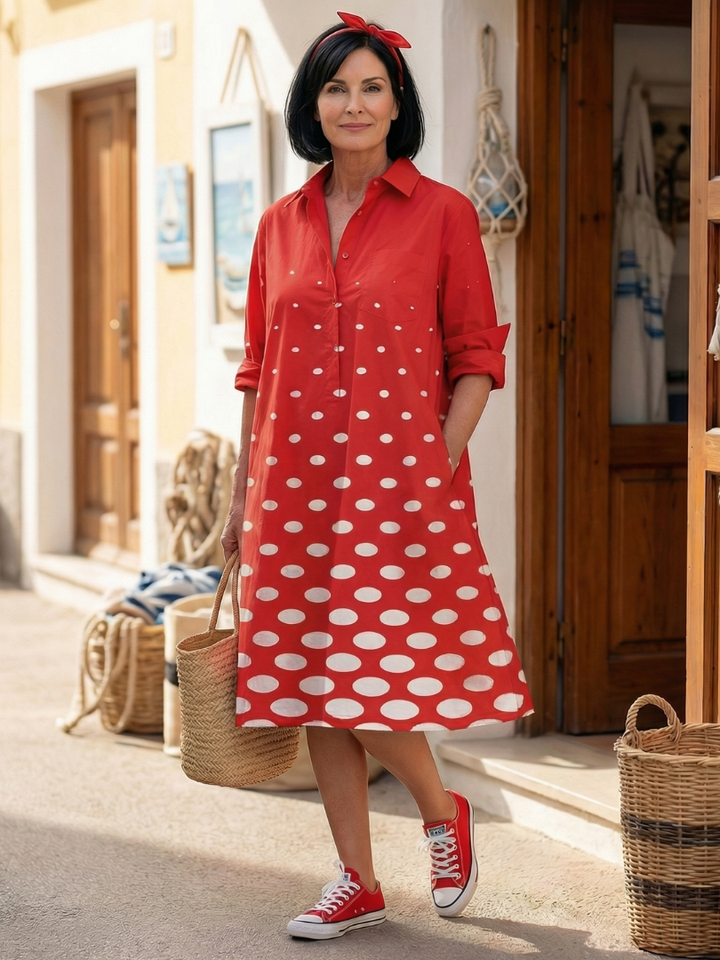 Wrenley Women's Dress | Lightweight, Knee-Length, Relaxed Fit Summer Dress 0