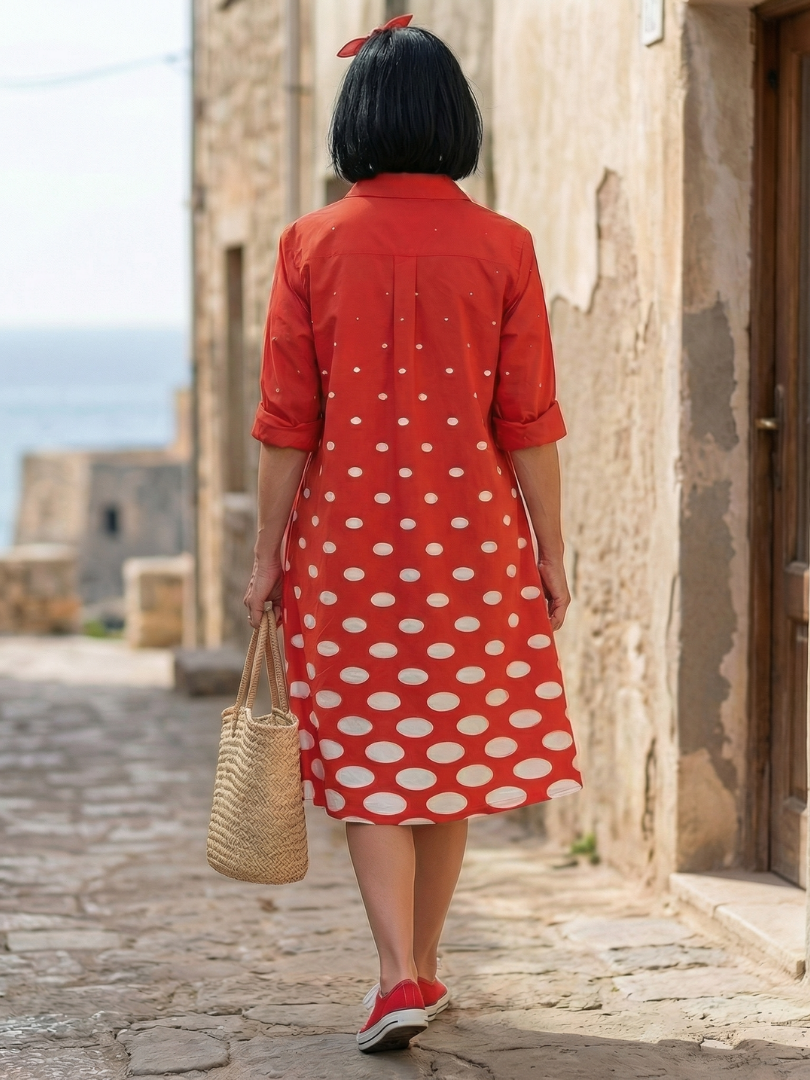 Wrenley Women's Dress | Lightweight, Knee-Length, Relaxed Fit Summer Dress 4
