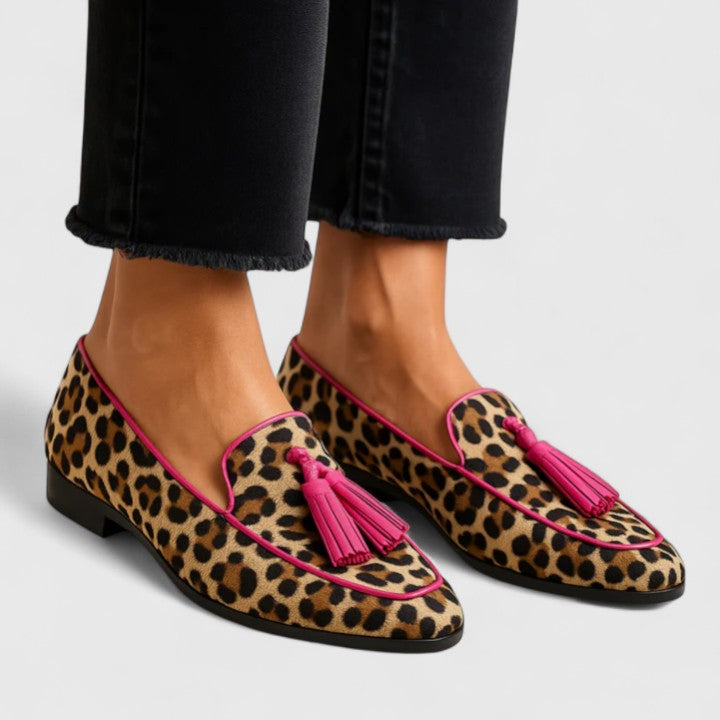 Xhyrene Loafers for Women | Stylish Slip-On, Tassel Detail 0
