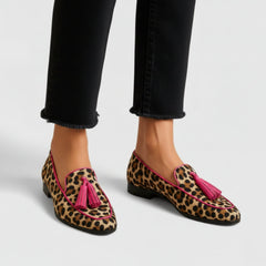 Xhyrene Loafers for Women | Stylish Slip-On, Tassel Detail 1