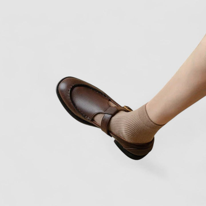 Zhelynne | Orthopedic Square-Toe Mary Jane Shoes 3