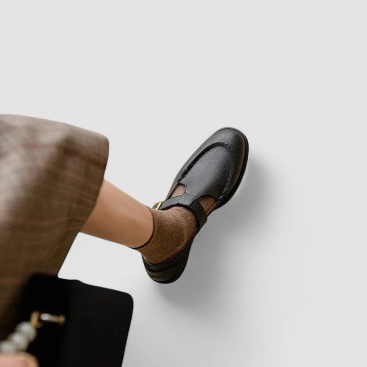 Zhelynne | Orthopedic Square-Toe Mary Jane Shoes 4