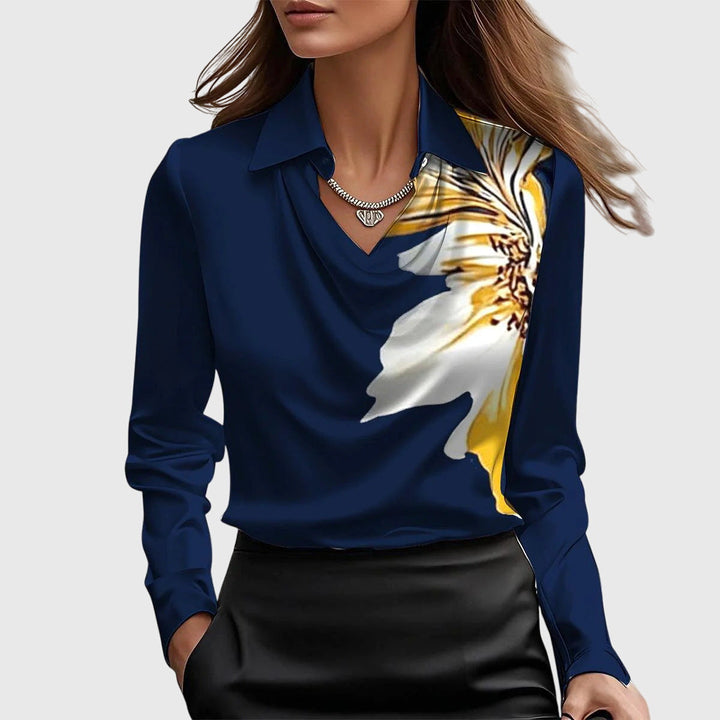 Zoe | Elegant Satin Blouse 8